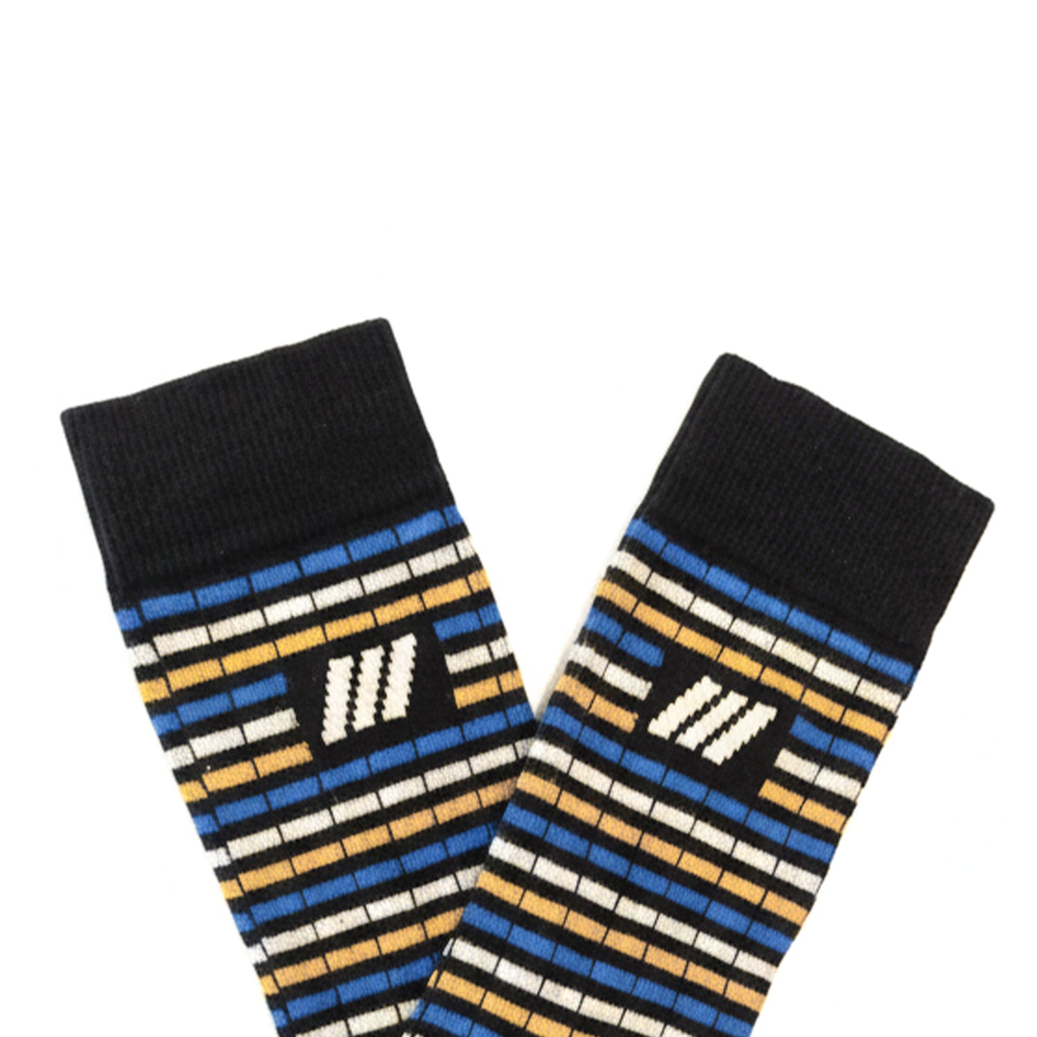 Multi-Stripe Crew Socks Pack of 3