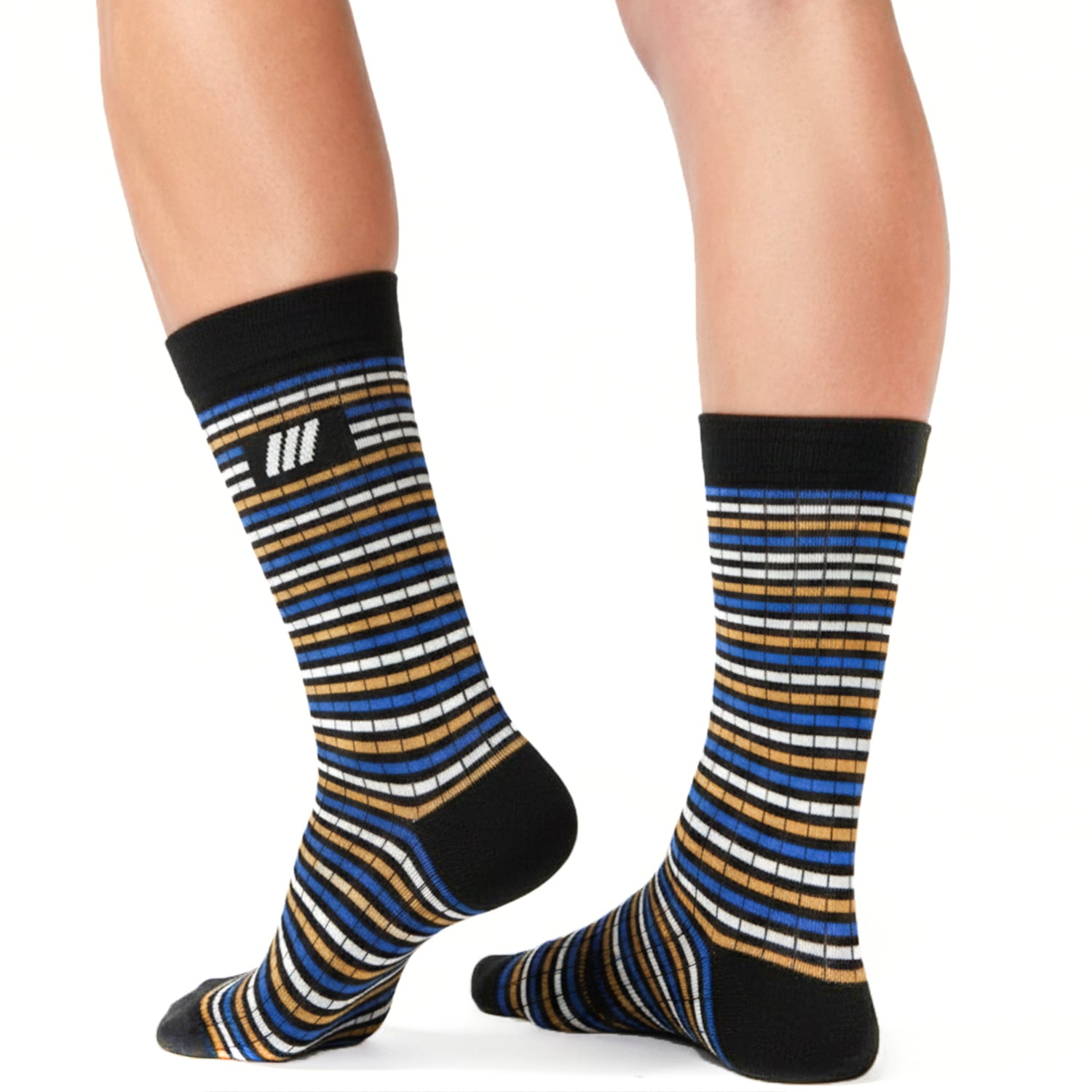 Multi-Stripe Crew Socks Pack of 3