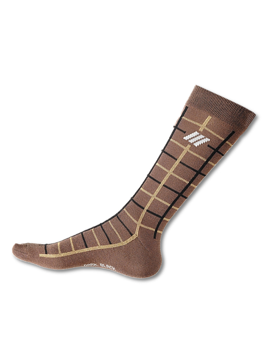 Double LIne Socks
