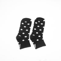 White Polka Dot Ankle Socks