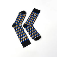 Multi-Stripe Crew Socks