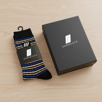 Multi-Stripe Crew Socks